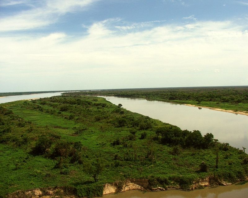 Rio Paraguay, near the city of Concepcion