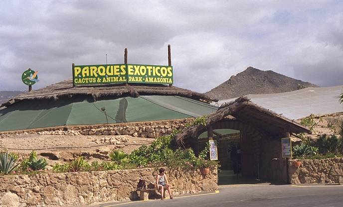 Eingang des Cactus Park Tenerifa